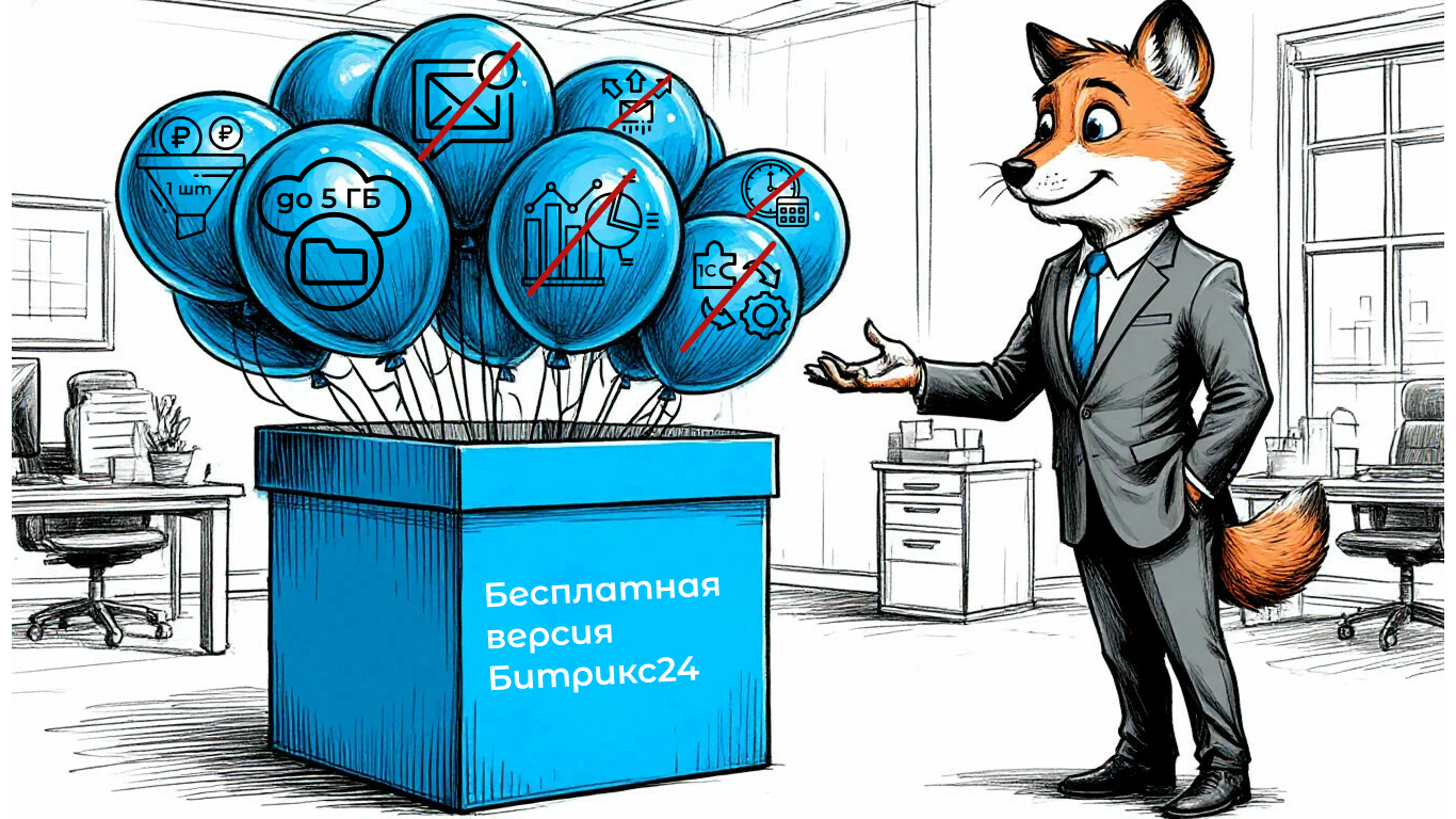 Ограничения бесплатной версии Битрикс24